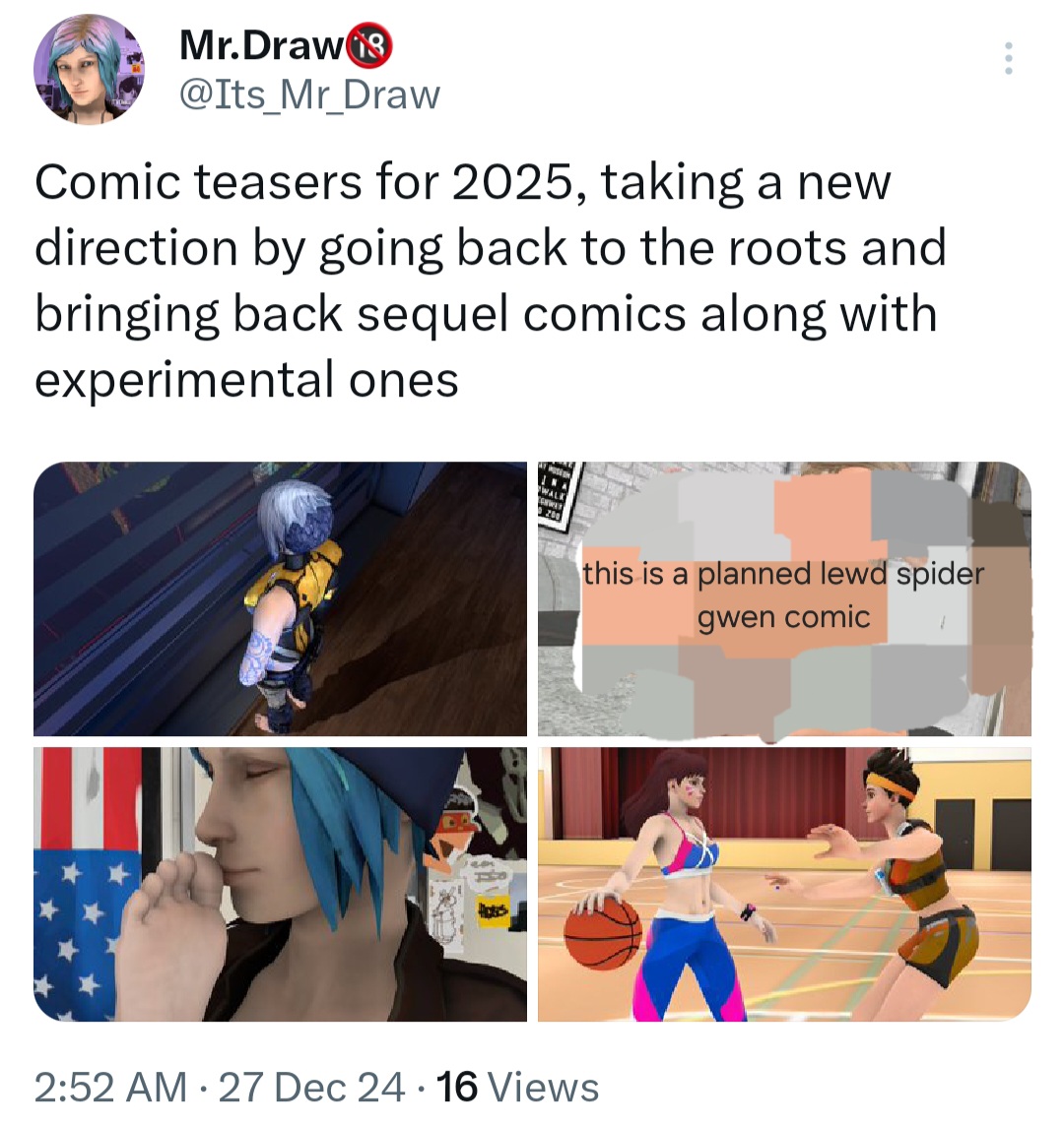 Mr Draw 2025 comic teasers by Its-Mr-Draw on DeviantArt