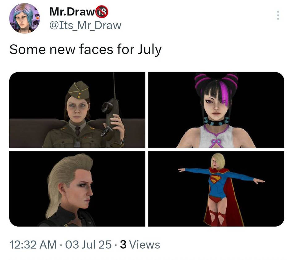 Mr Draw Some new faces for July by Its-Mr-Draw on DeviantArt