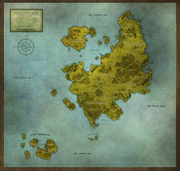 The Sunset Isles Regional Map