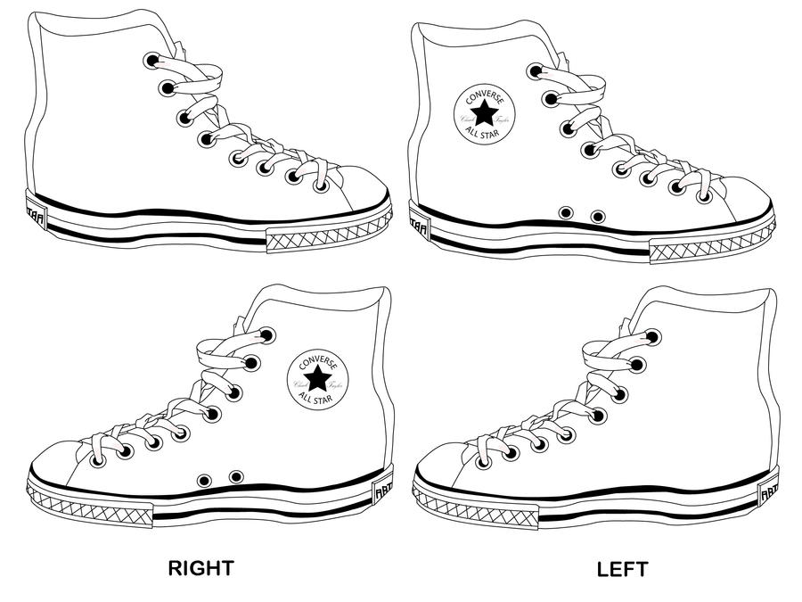 Complete Converse Template by AppleSpirit on DeviantArt Complete Converse Template by AppleSpirit on DeviantArt