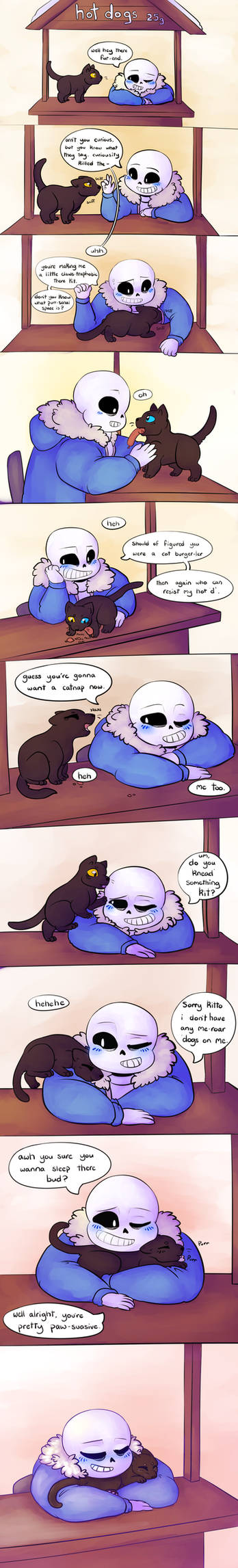 Undertale: A furry pawsible situation