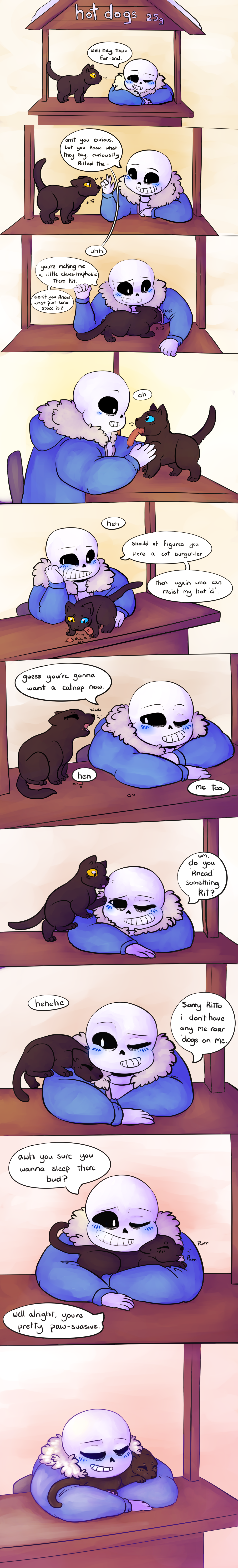 Undertale: A furry pawsible situation by CaptainClovey