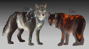 Concept Art: Wolves of Wild Magic