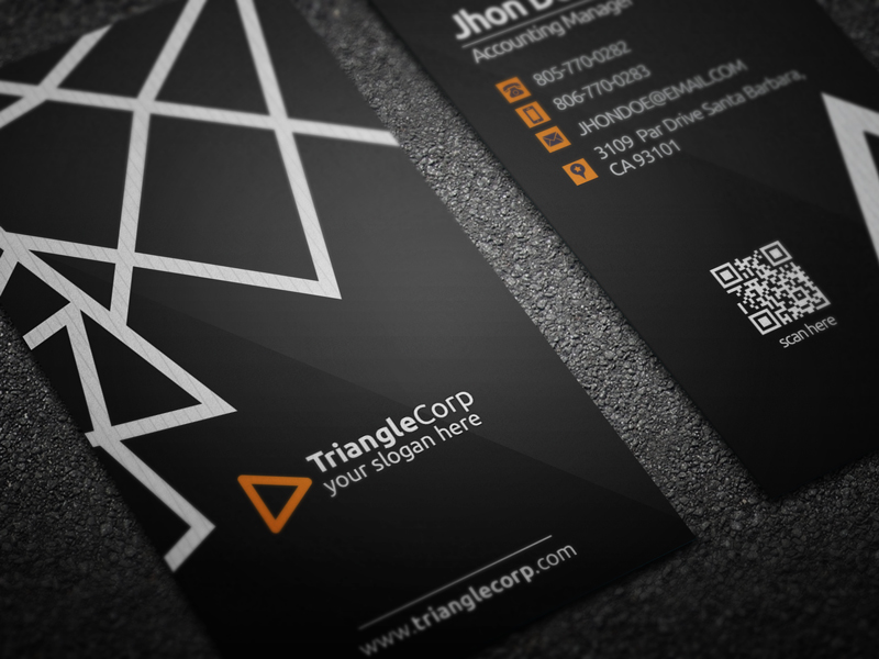 Triangle Business Card