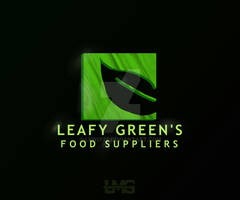 Leafy green's food suppliers - Logo Practice.