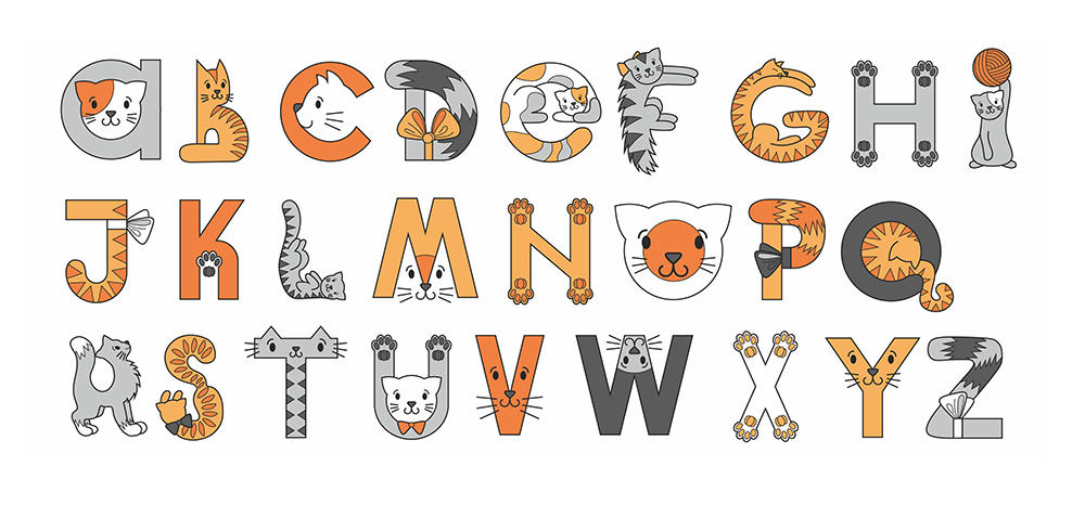 Alphanumeric Cat Characters Cat-alphabet by Yuki-Hitsushin on DeviantArt