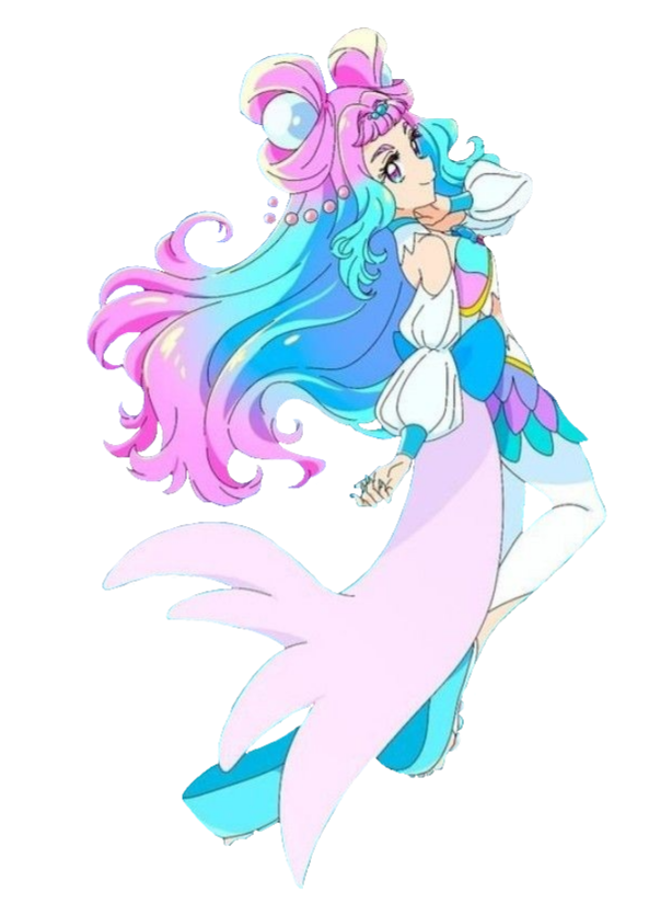 Laura - Cure La Mer Render #1 by xGlowingLove on DeviantArt