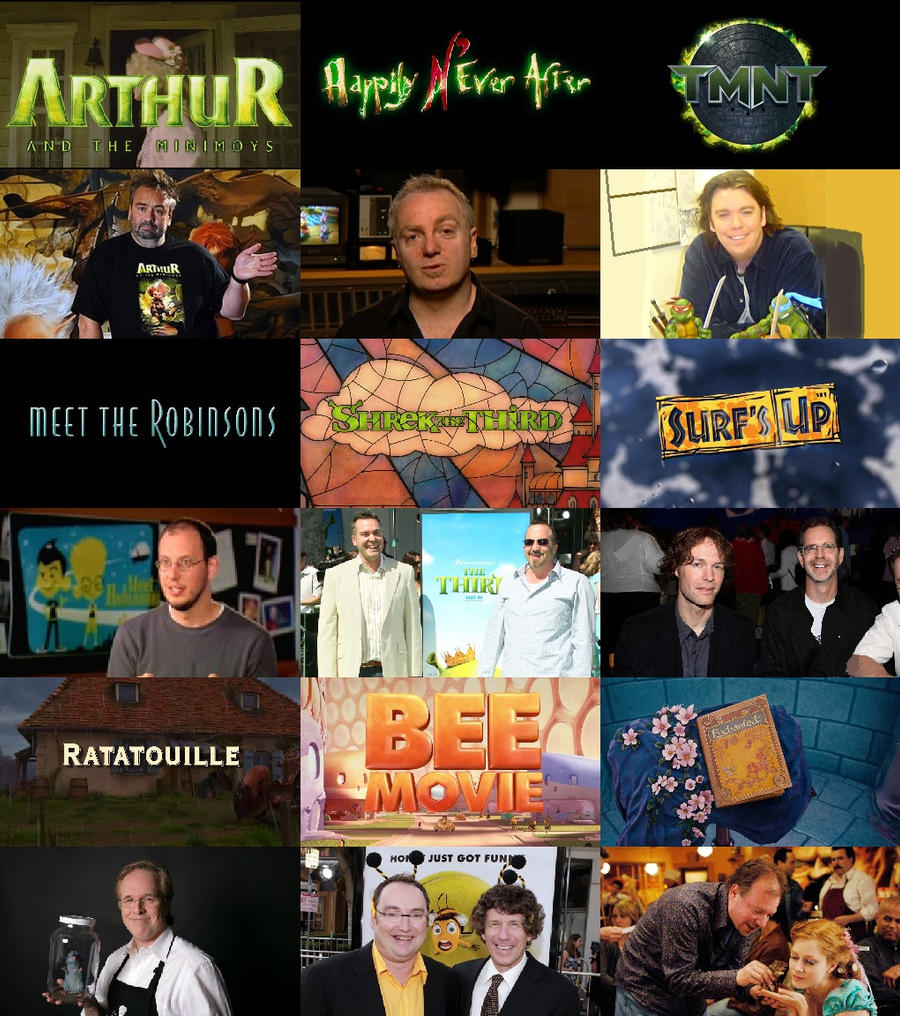 Animation 2007's directors and title collage by zielinskijoseph on ...