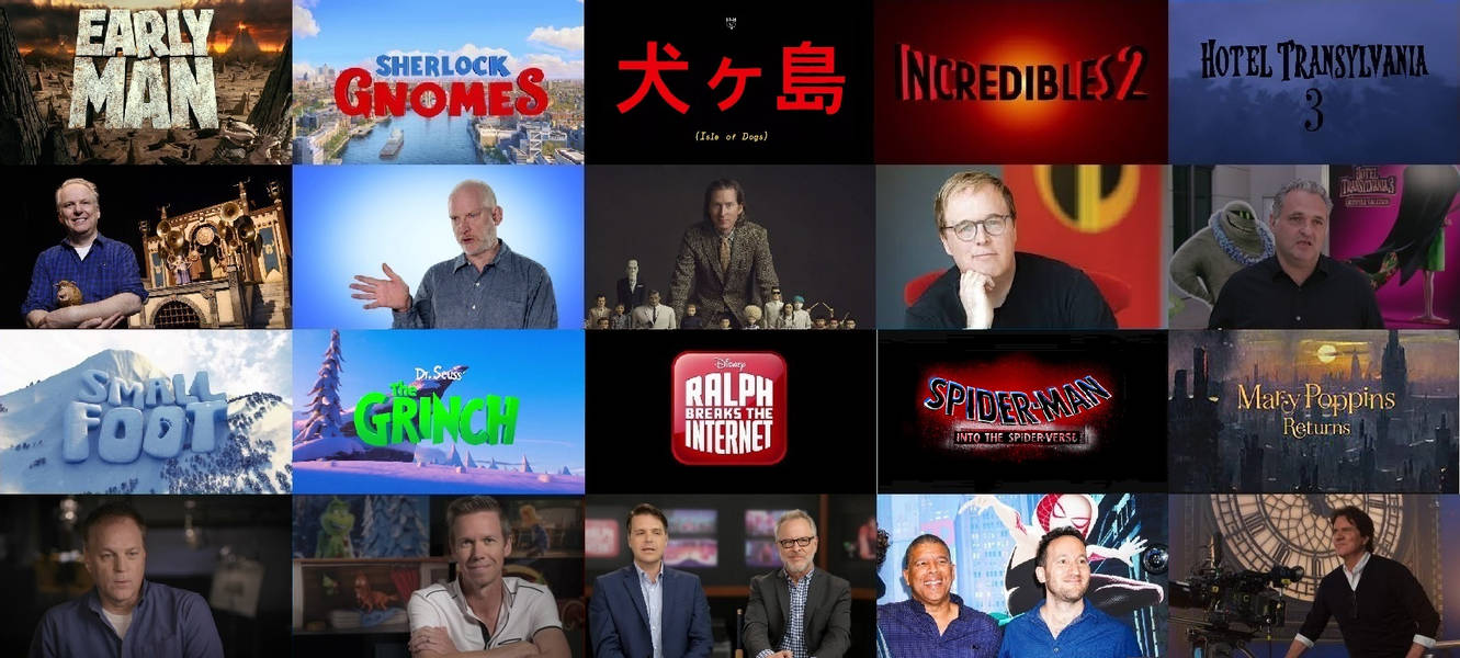 Animation 2018's Directors and title collage by zielinskijoseph on ...