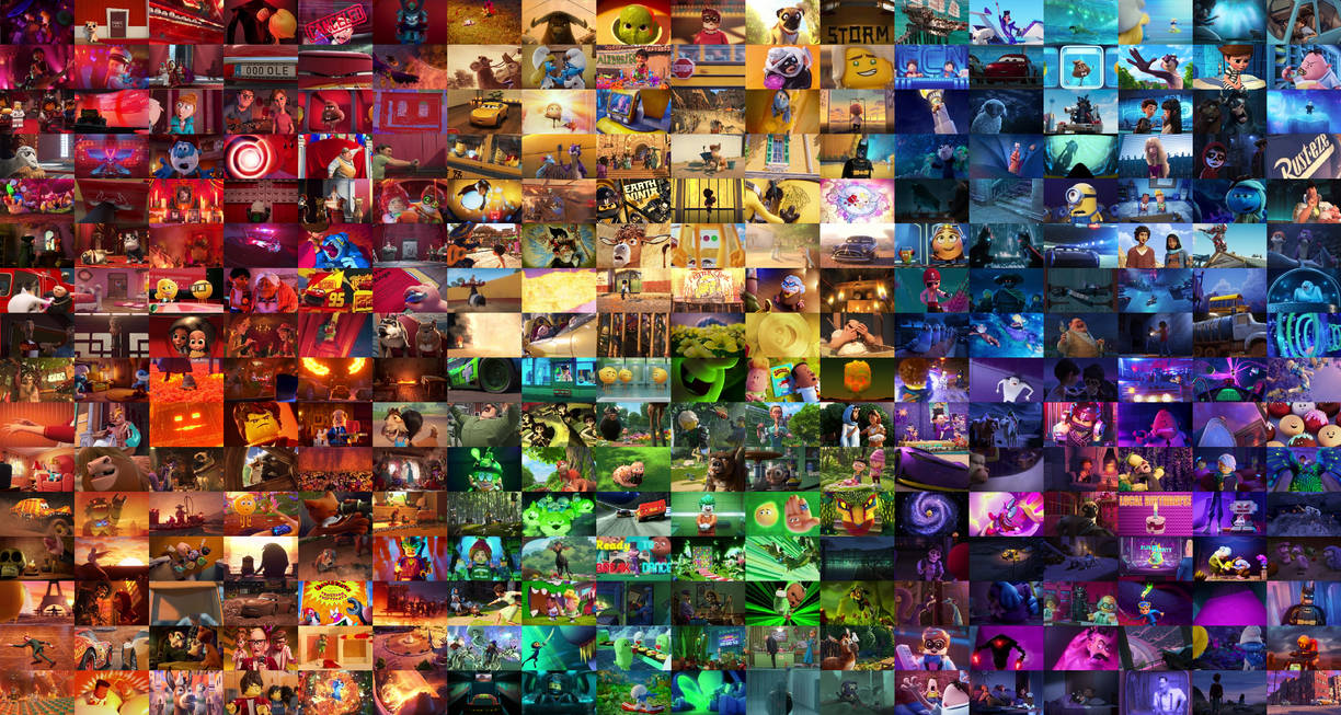 Dozen of 2017 rainbow collage by zielinskijoseph on DeviantArt