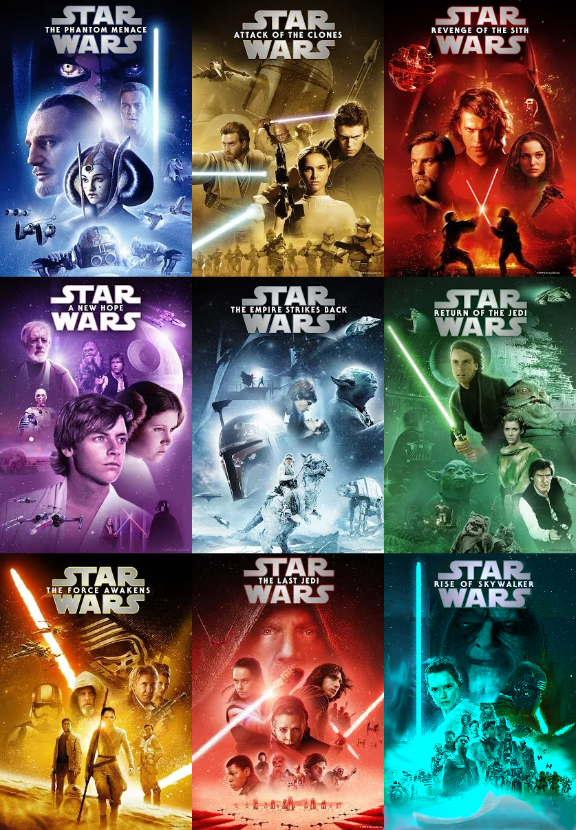Star Wars Ennealogy DVD set by zielinskijoseph on DeviantArt