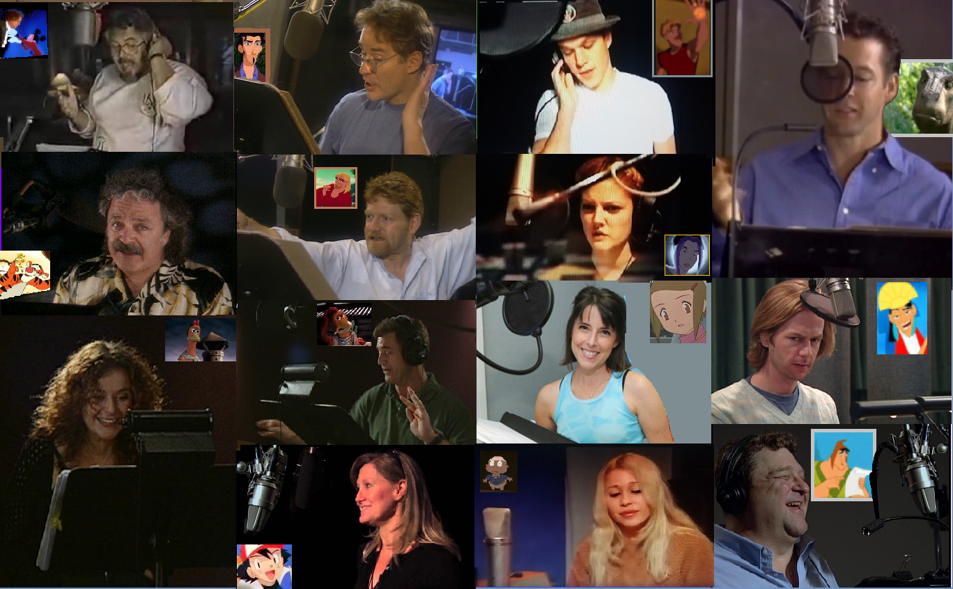 Animation 2000's voice actors collage by zielinskijoseph on DeviantArt