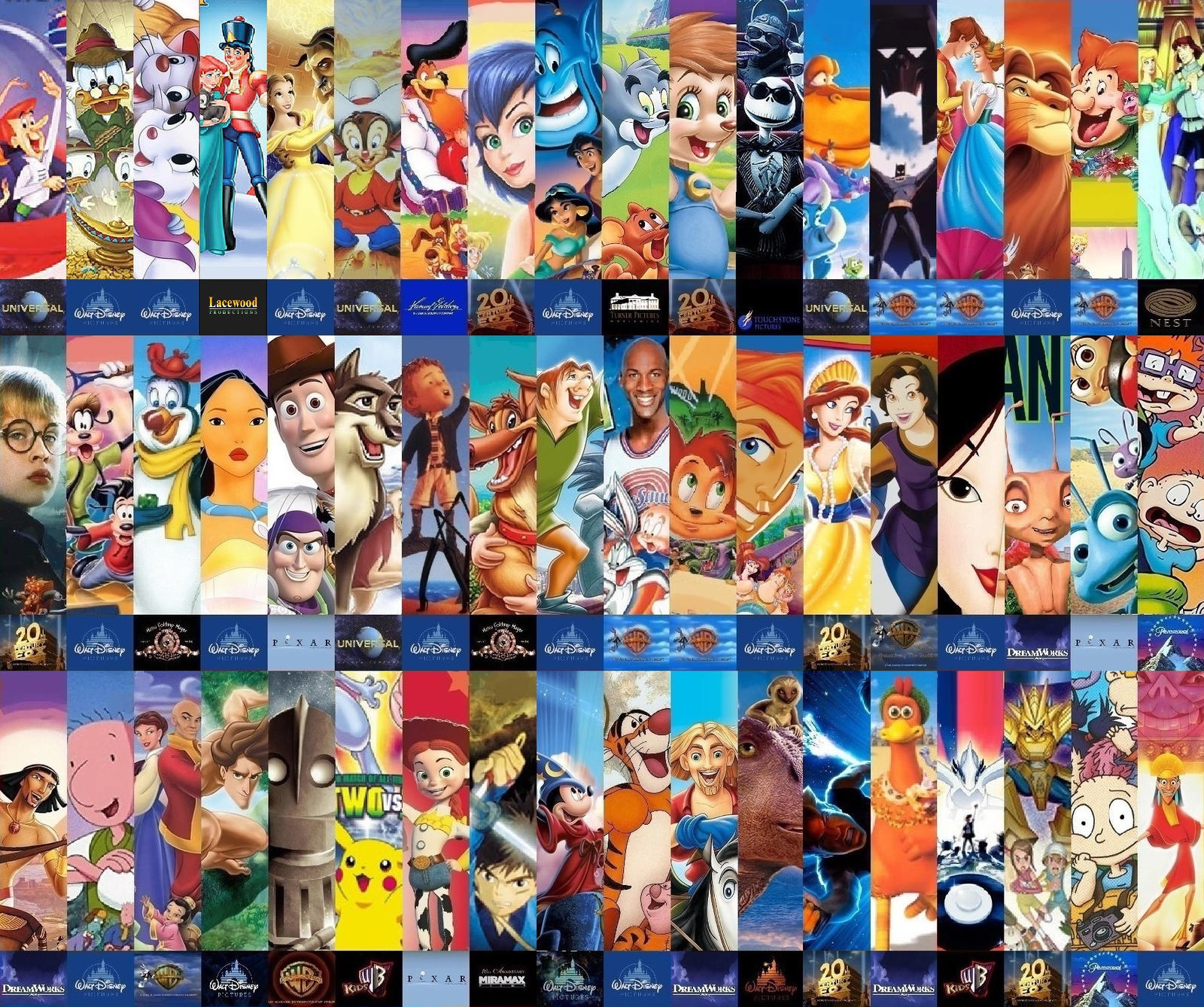 1990-2000 animated motion picture collection by zielinskijoseph on ...