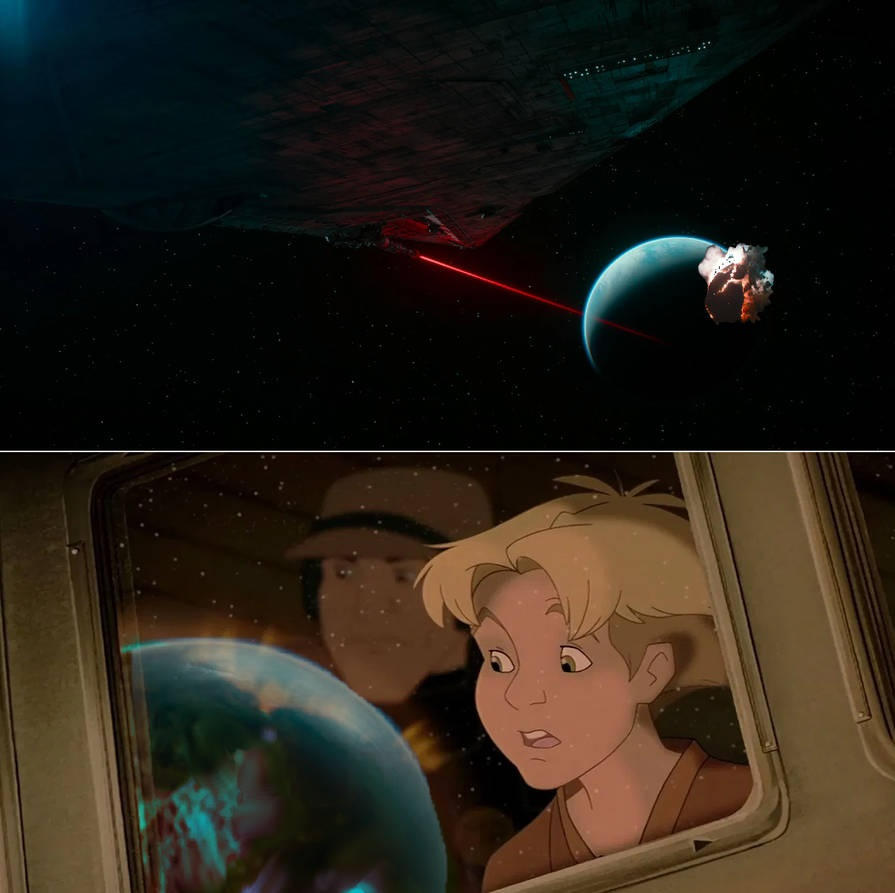 Cale watches Kijimi destruction by zielinskijoseph on DeviantArt