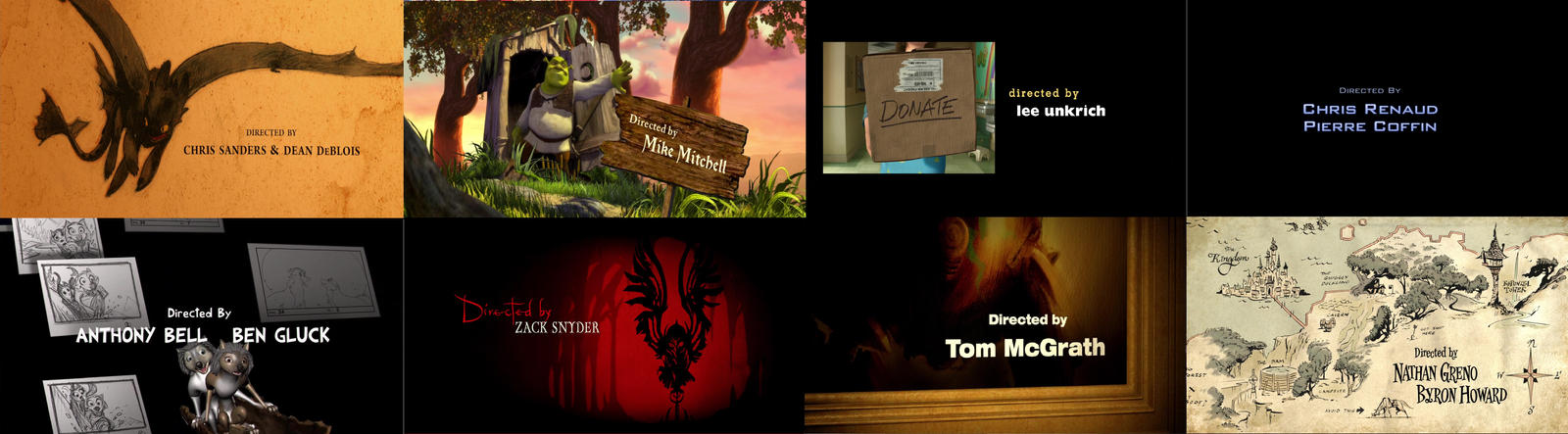 Animation 2010's DIRECTED BY collage by zielinskijoseph on DeviantArt