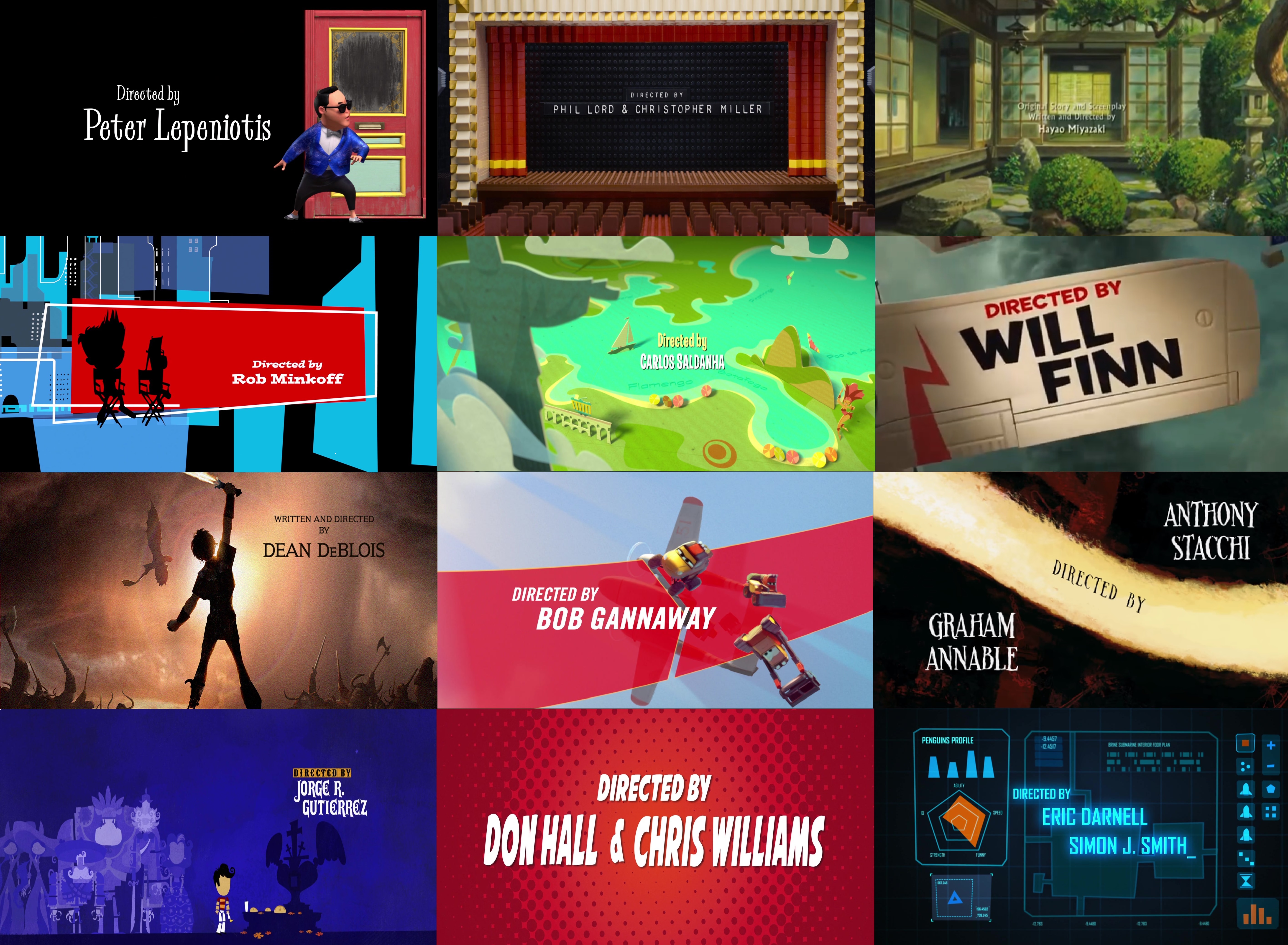 Deviantart Animation Area Animation 2014's DIRECTED BY collage by zielinskijoseph on DeviantArt