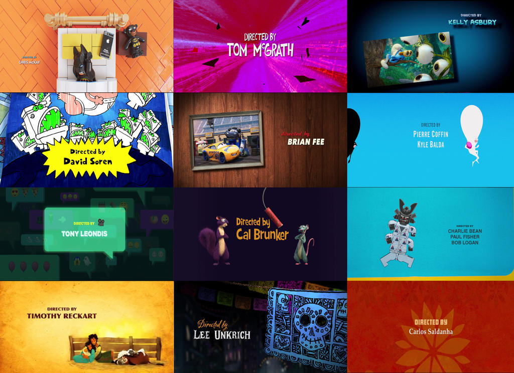 Animation 2017's DIRECTED BY collage by zielinskijoseph on DeviantArt