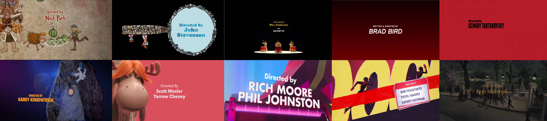 Animation 2018's DIRECTED BY collage by zielinskijoseph on DeviantArt