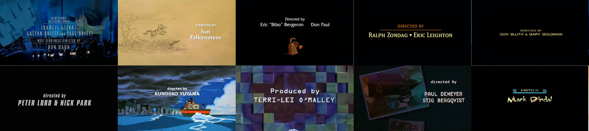 Animation 2000's DIRECETED BY collage by zielinskijoseph on DeviantArt