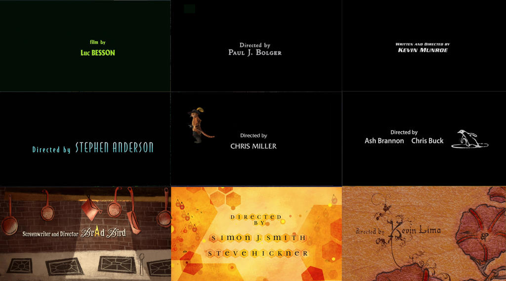 Animation 2007's Directed By Collage by zielinskijoseph on DeviantArt