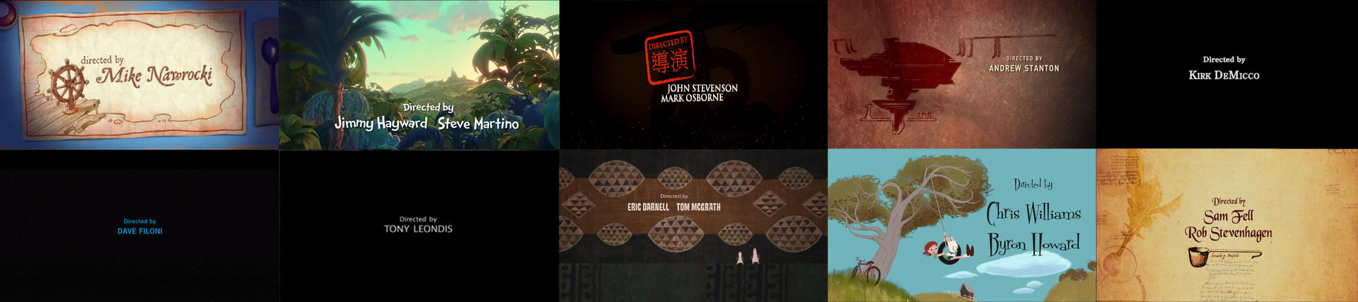 Animation 2008's Directed By Collage by zielinskijoseph on DeviantArt