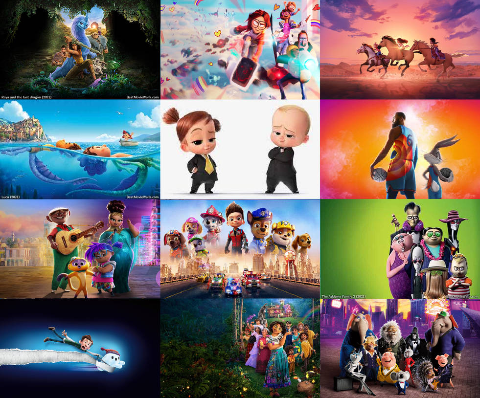 2021 Best Movie Wall by zielinskijoseph on DeviantArt