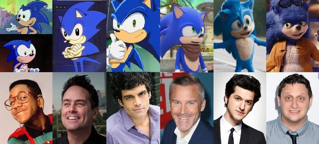 All Sonic Characters Voice Actors