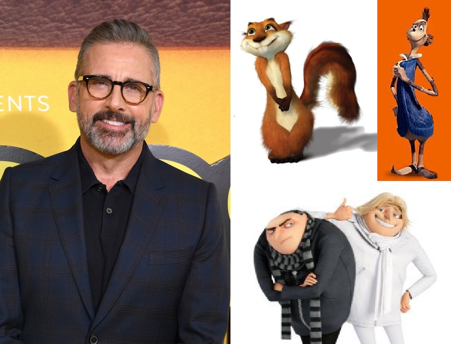 Steve Carell's cinema animated characters by zielinskijoseph on DeviantArt Steve Carell's cinema animated characters by zielinskijoseph on DeviantArt