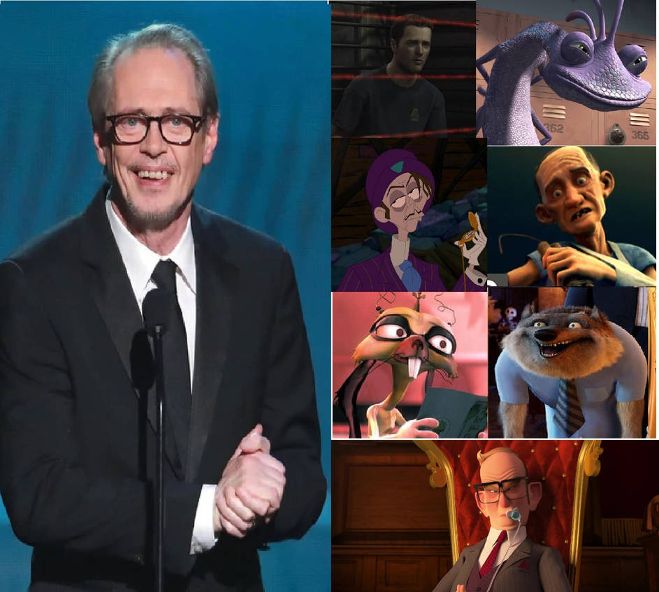 Steve Buscemi's cinema animated characters by zielinskijoseph on DeviantArt