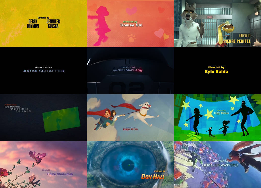 Animation 2022's DIRECTED BY collage by zielinskijoseph on DeviantArt