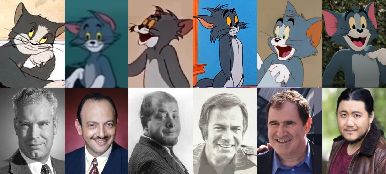 Tom The Actor Tom Cat with voice actors by zielinskijoseph on DeviantArt