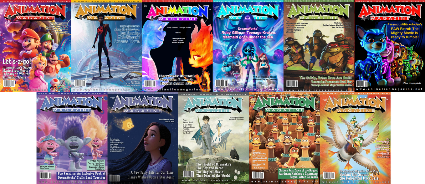 2023 Animation magazine collection by zielinskijoseph on DeviantArt