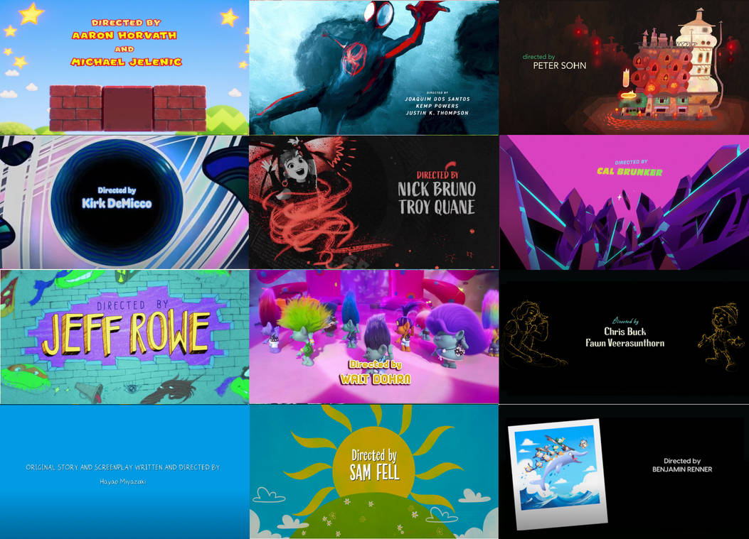 Animation 2023's 'DIRECTED BY' collage by zielinskijoseph on DeviantArt