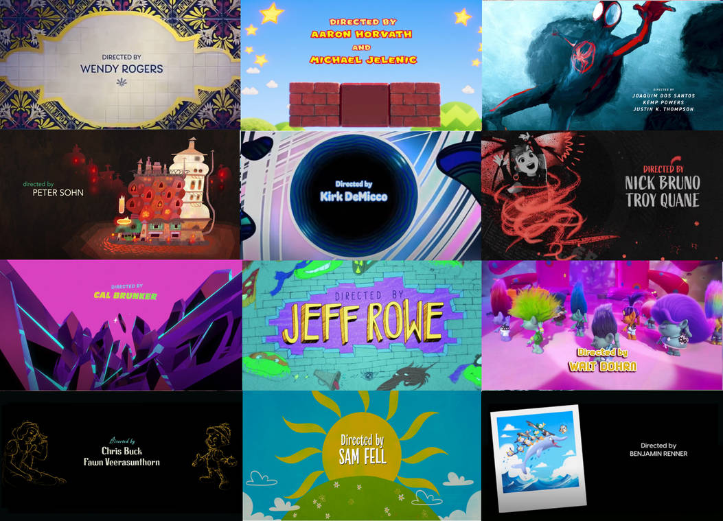 Animation 2023's 'DIRECTED BY' collage by zielinskijoseph on DeviantArt