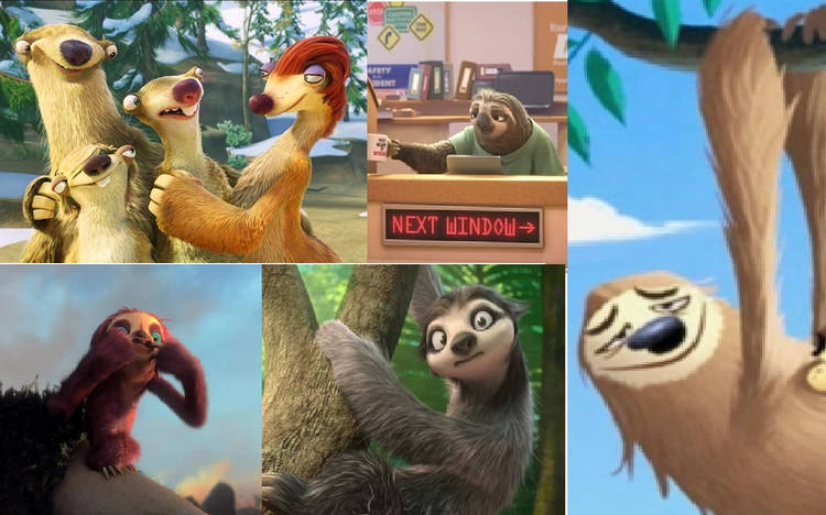 Fictional Sloths by zielinskijoseph on DeviantArt