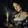 Romantic portrait of woman
