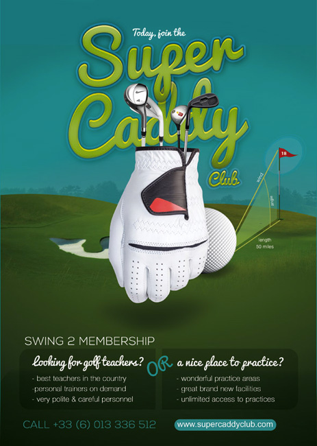 Sport Flyer Golf Caddy Club by n2n44