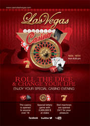 Casino Special Evening Flyer