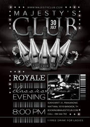 Majesty Club Royale Classiest Event flyer by n2n44