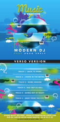 Everyday Modern Music And Emotions Cd Cover by n2n44