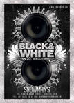 Black And White Lounge Flyer by n2n44