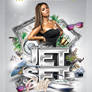 Jet Set Party Flyer