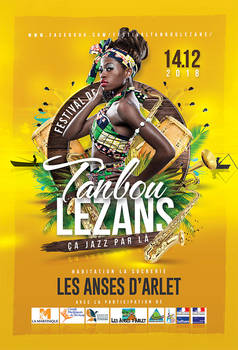 Tanbou Lezans Festival - official flyer