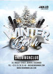Winter Holiday Bash flyer template by n2n44