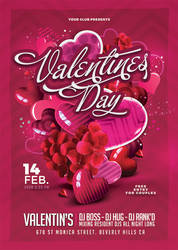 St Valentine Day Flyer by n2n44