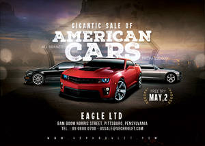 Us Car Sale Flyer