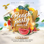 Beach Party Flyer by n2n44