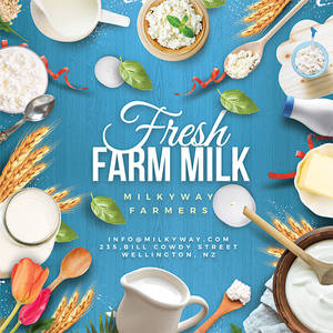 Fresh Dairy Farm Flyer