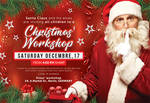 Santa Claus Christmas Workshop Flyer by n2n44