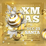Christmas Night Party Flyer by n2n44